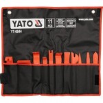 YATO YT-0844 Sada na demontáž čalúnenia Sada nástrojov pre odstránenie čalúnenie vozidiel Sada obsahuje 11 komponentov pre rýchle a precízne odstránen